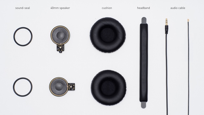 3D printed headphone