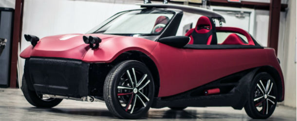 3D printed car