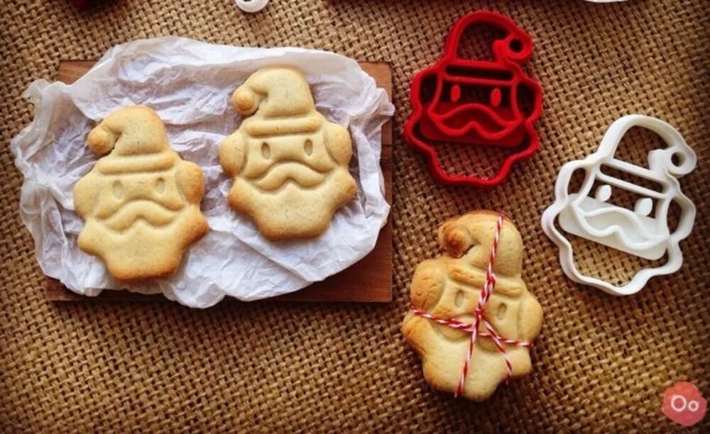 Use 3d-printed cutters to make cookies
