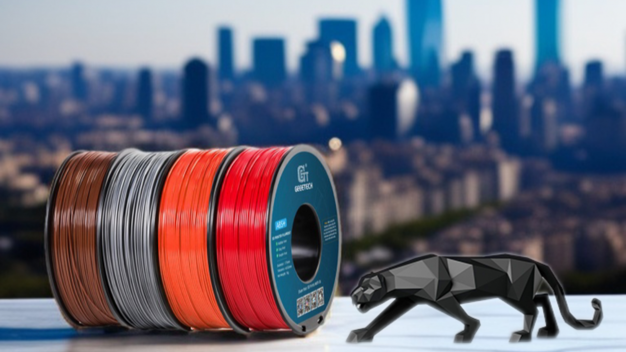 Colored ABS filament