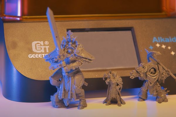 Resin 3D Drucker und Modell
