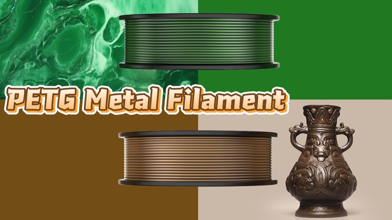 Geeetech PETG metal filament