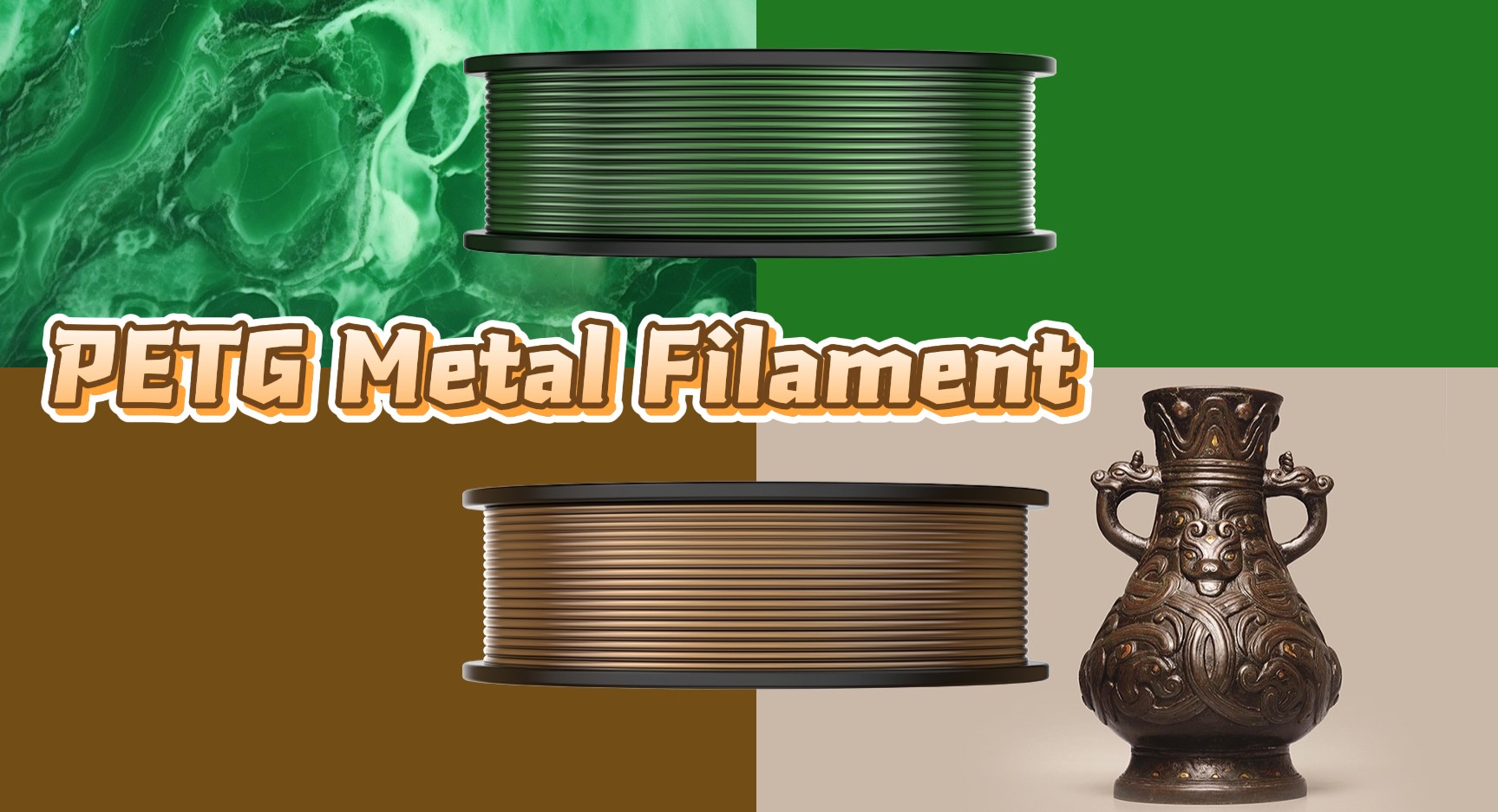 Geeetech PETG metal filament