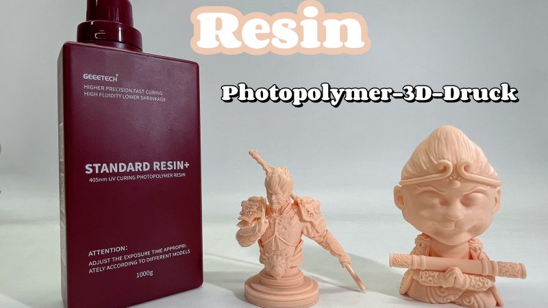 Resin – Material für den Photopolymer-3D-Druck