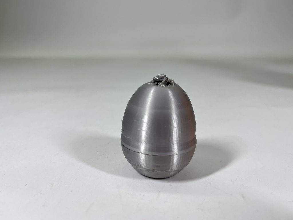Materialaufbau auf der Top-Schicht durch unzureichende Kühlung
