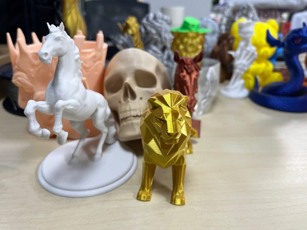 3D-gedruckte Modelle