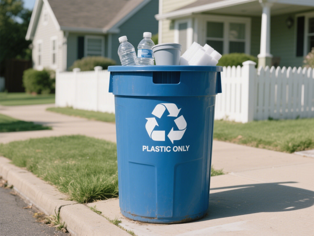 Recycling plastic in the community