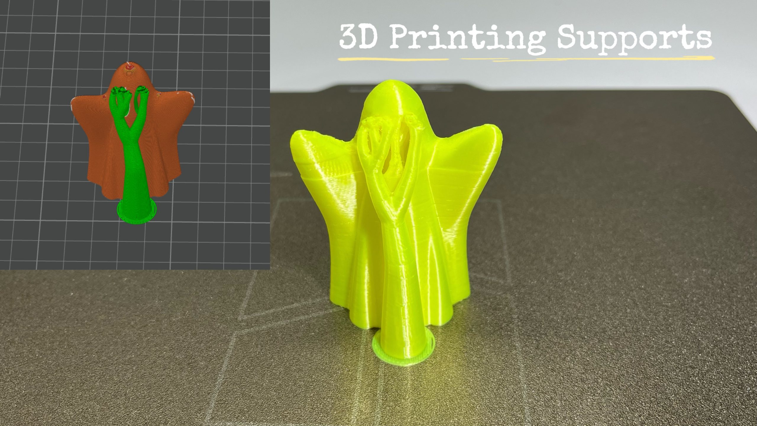 3D printing supports