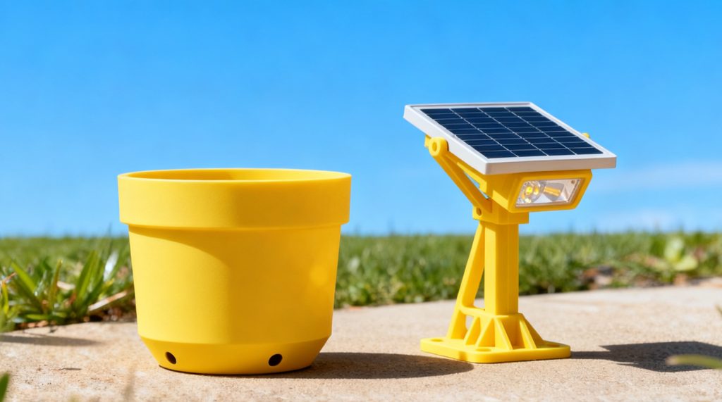 ASA printed the Mounting bracket and planter