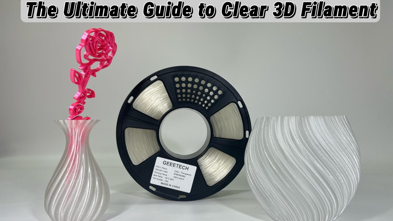 Geeetech Clear 3D printer filament