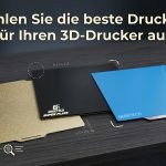 So wählen Sie die beste Druckplatte für Ihren 3D-Drucker aus