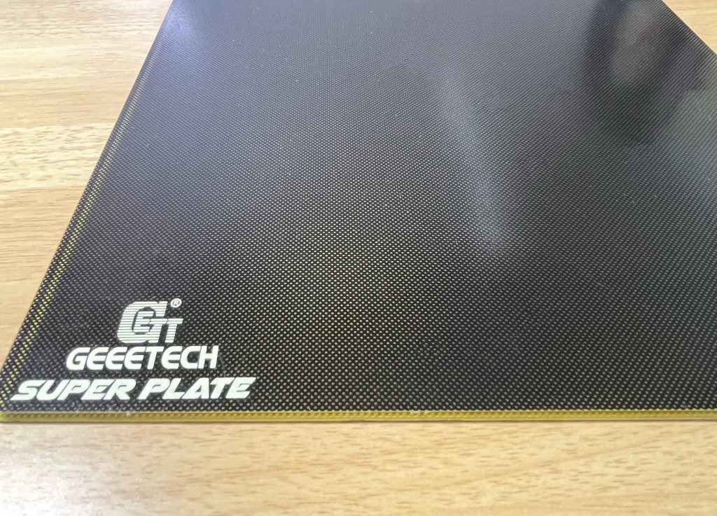 beschichtete Glasdruckplatte